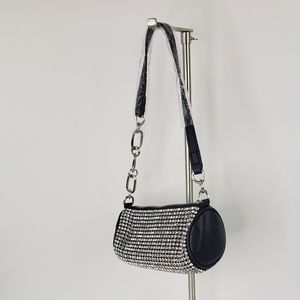 ❤❤OMG BLING Evening Bag Solid Rhinestones 💋💋